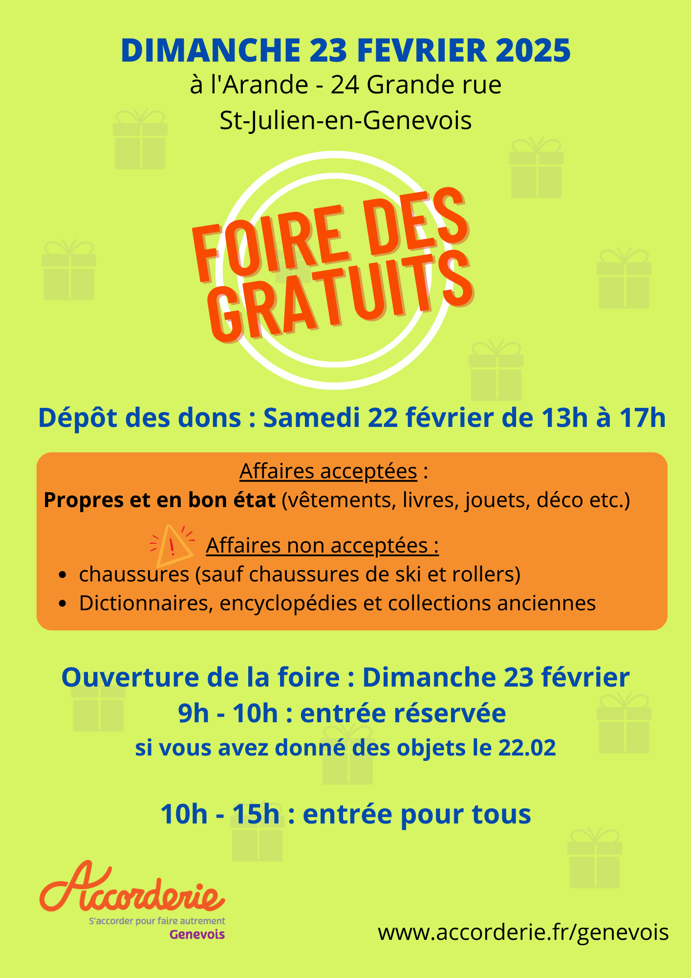 Foire des Gratuits 2025