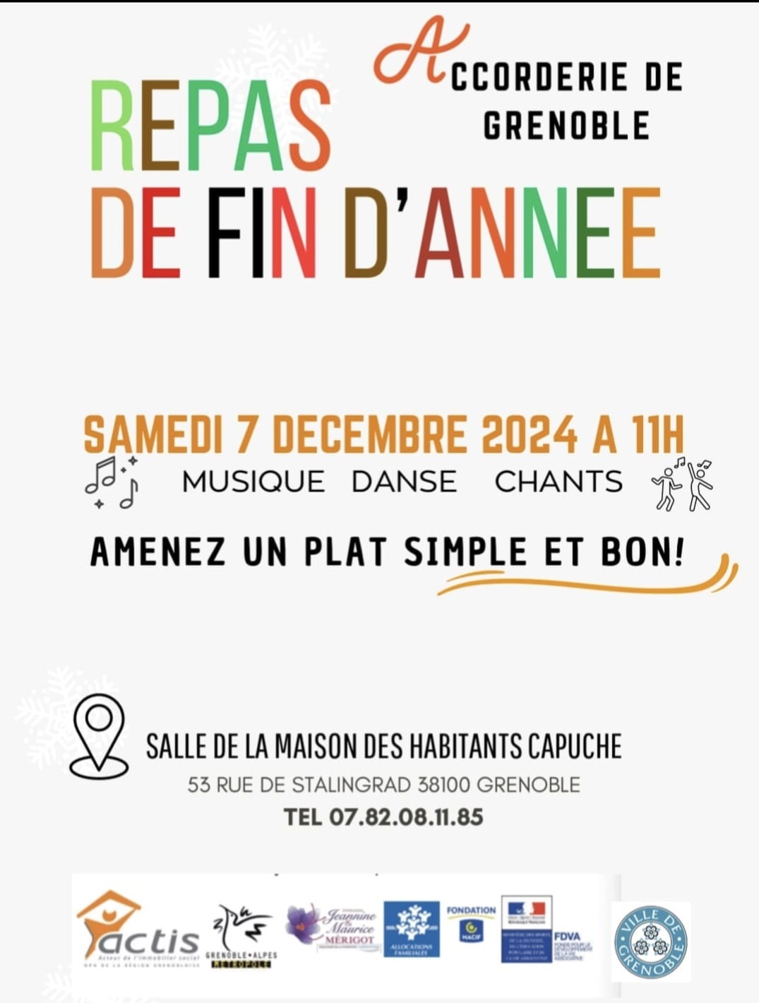 Bon souvenir de la fête de l'Accorderie