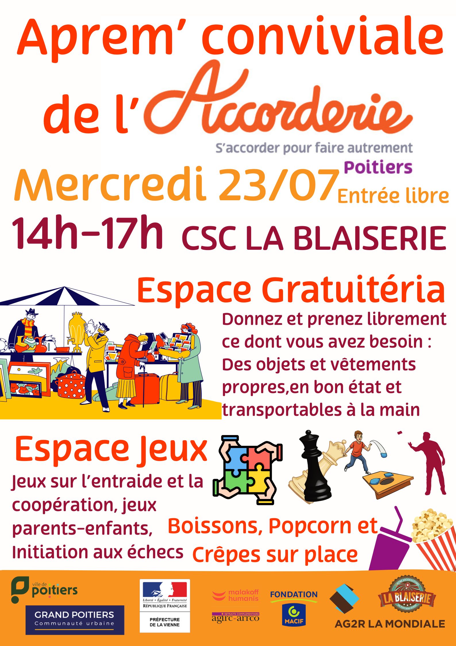Description de l'après-midi